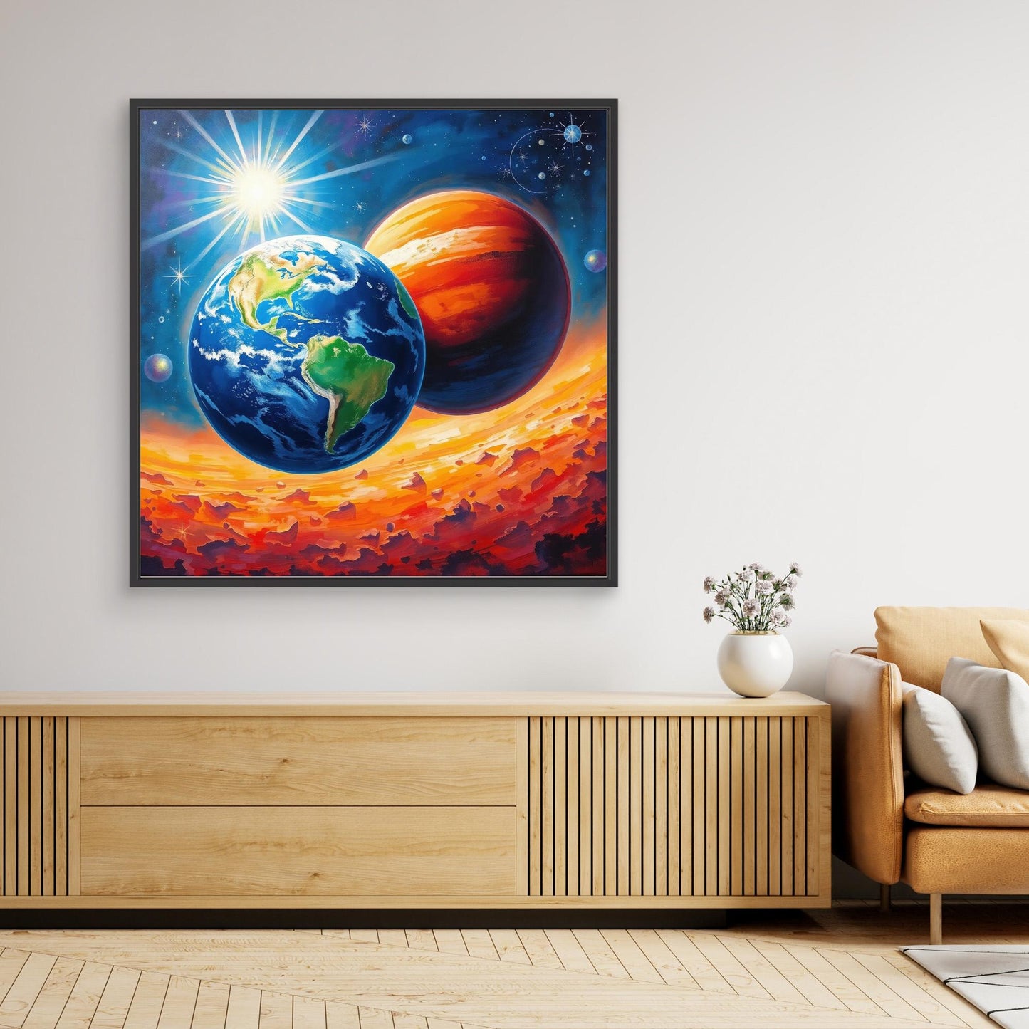 Earth Meets Mars