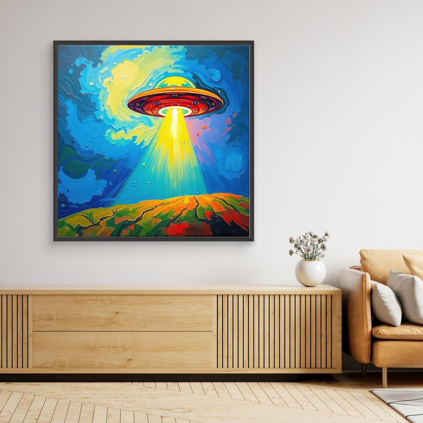UFO Sending Love and Light