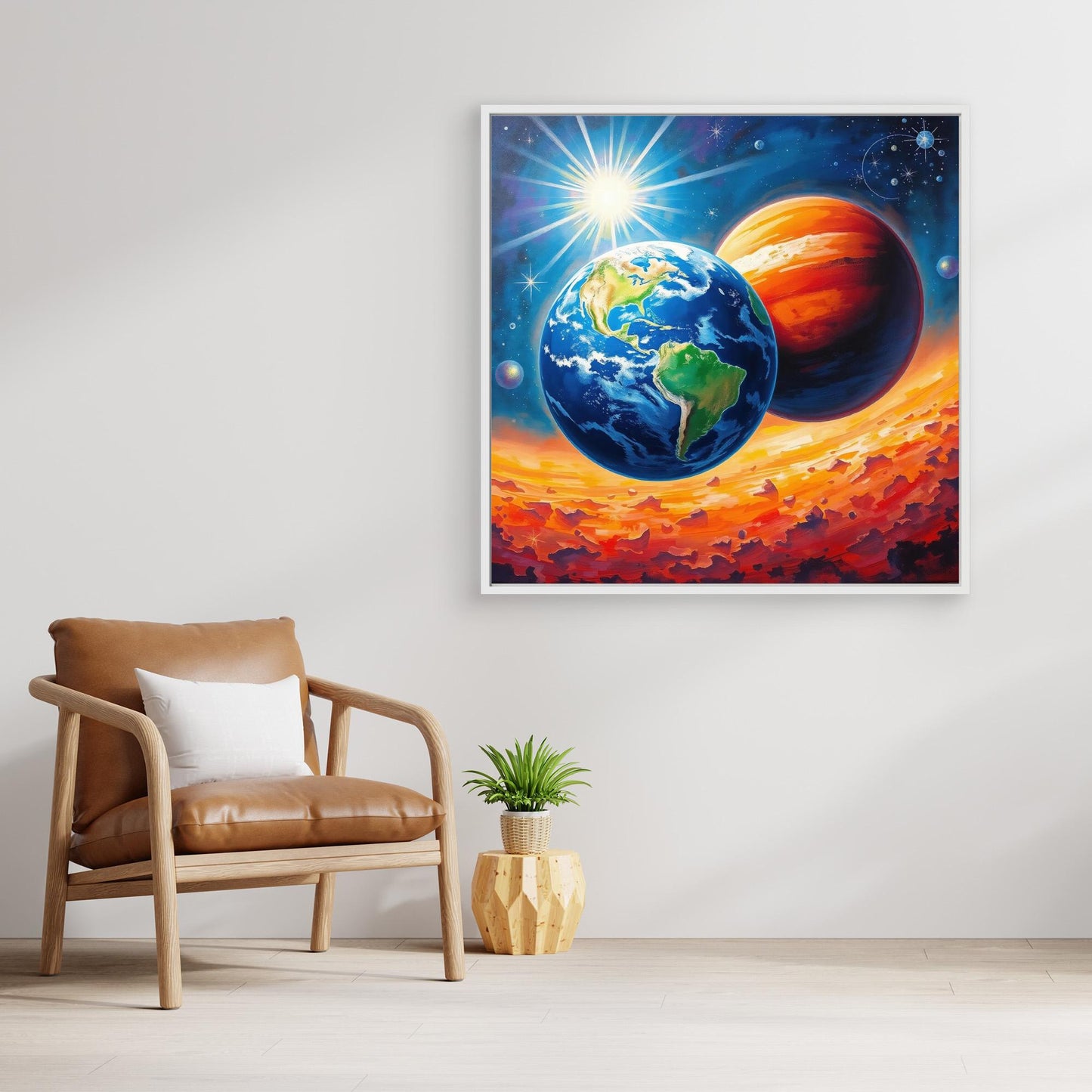 Earth Meets Mars