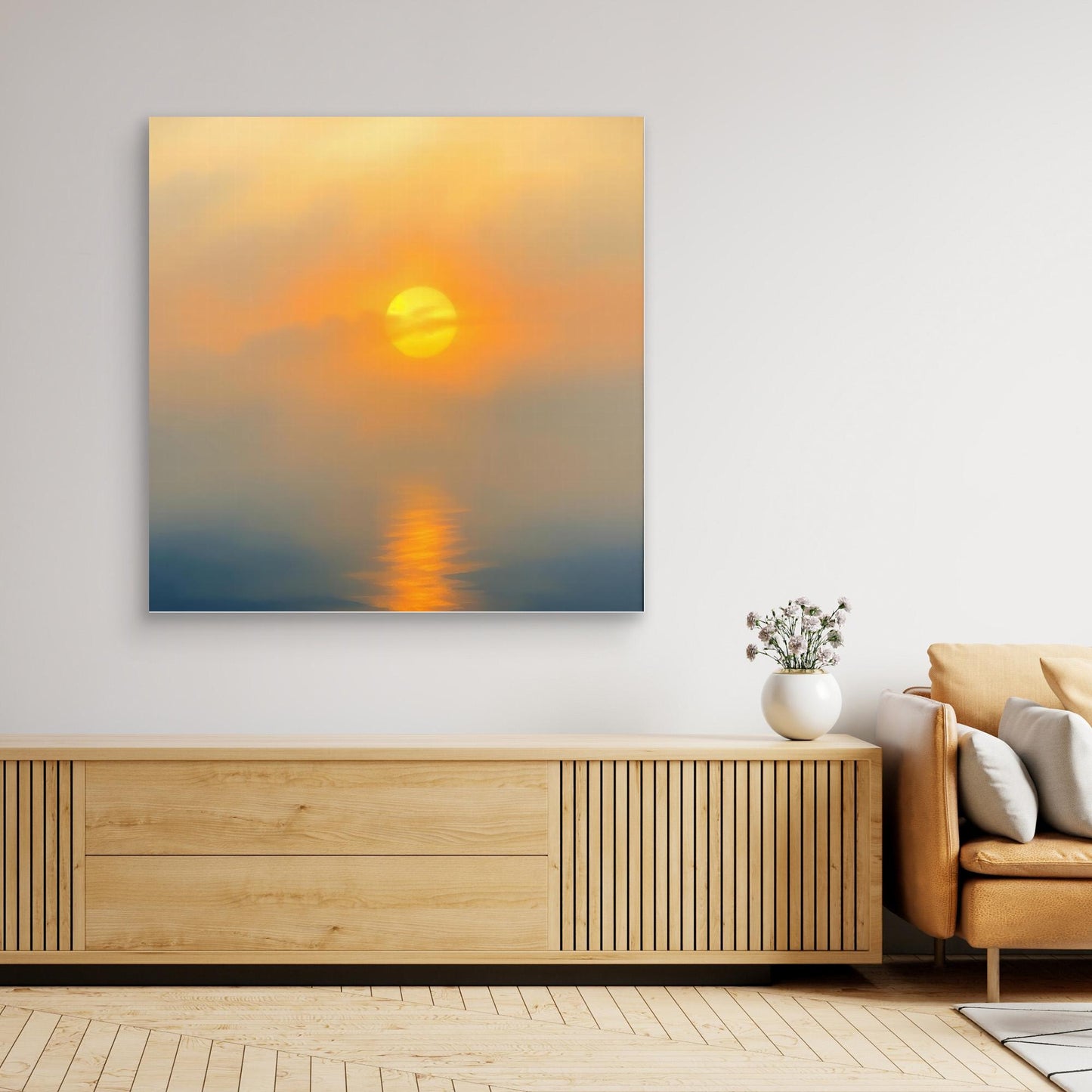 Hazy Sunset