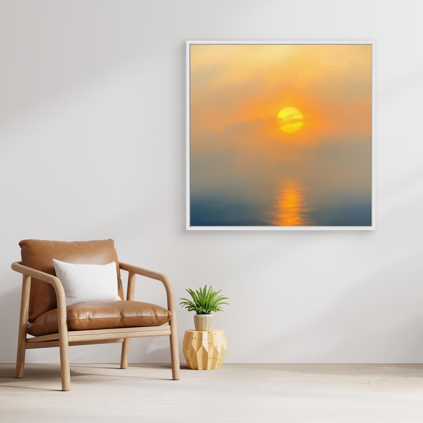 Hazy Sunset