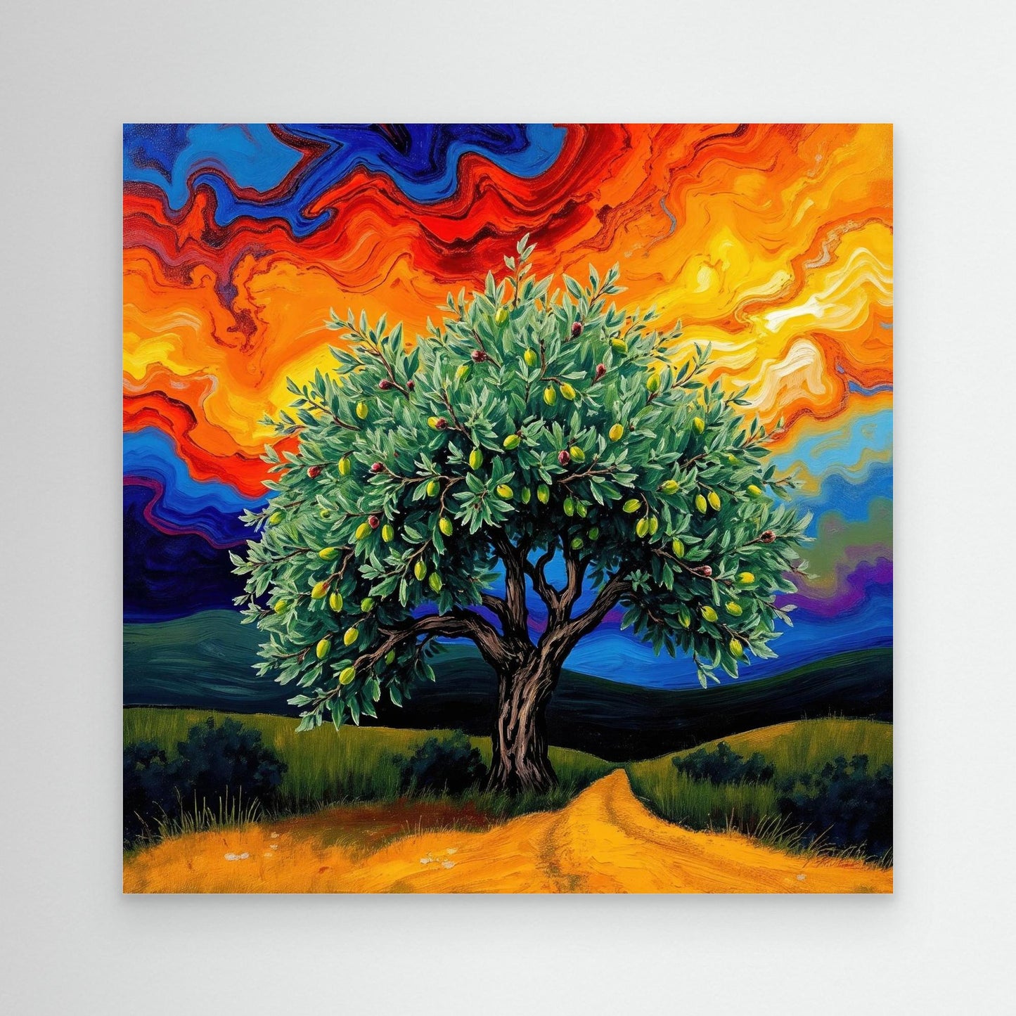 Majestic Olive Tree