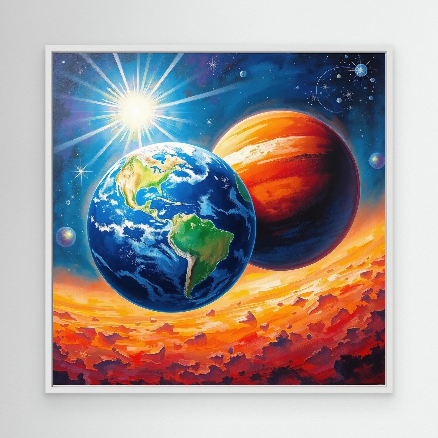 Earth Meets Mars