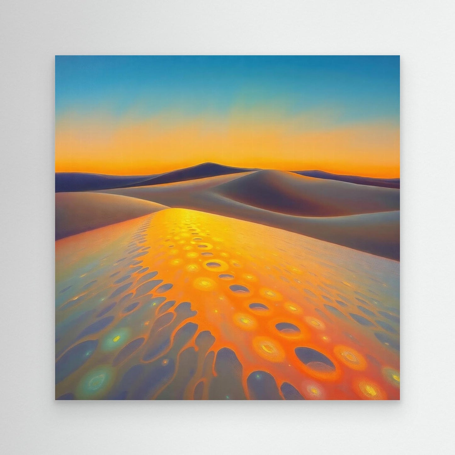 Blue Hour in the Desert