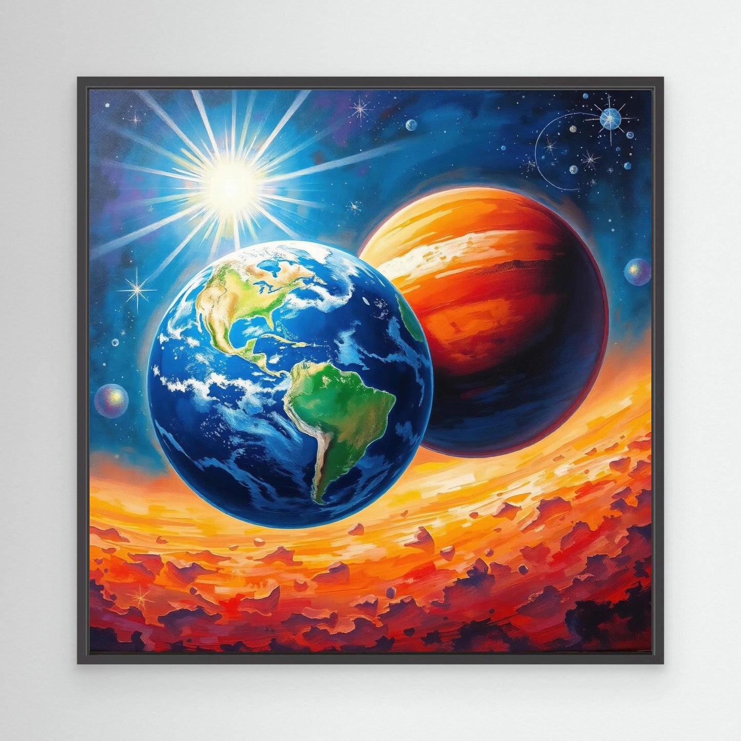 Earth Meets Mars