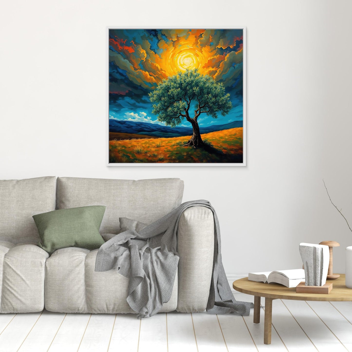 Stormy Olive Tree