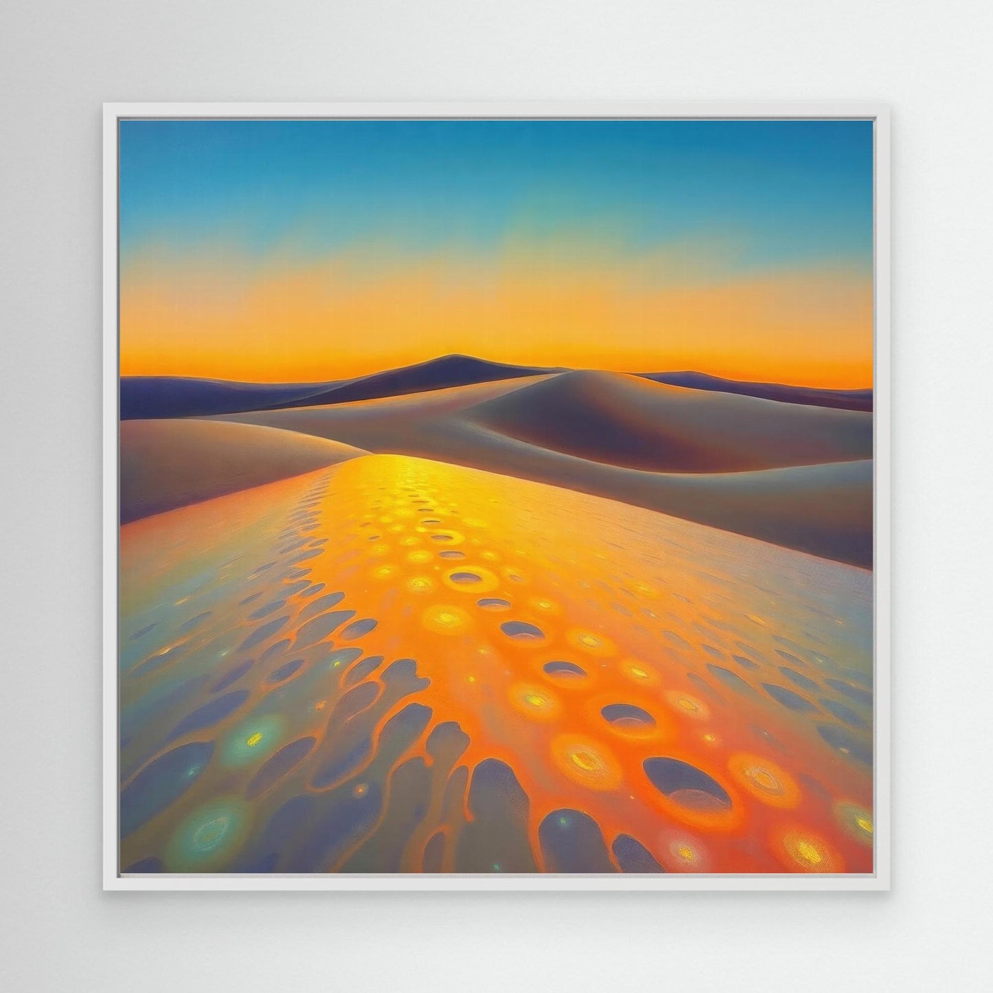 Blue Hour in the Desert
