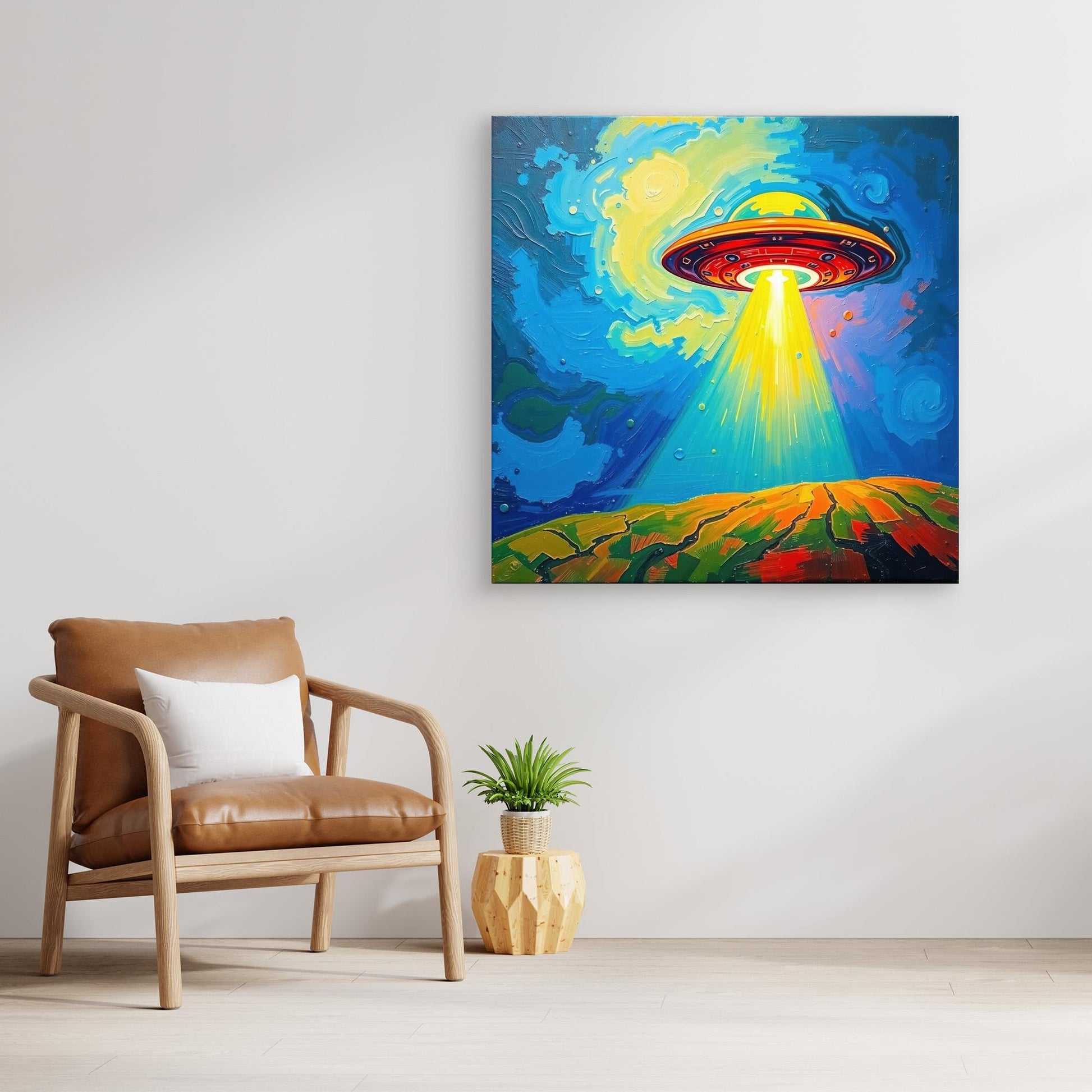 UFO Sending Love and Light