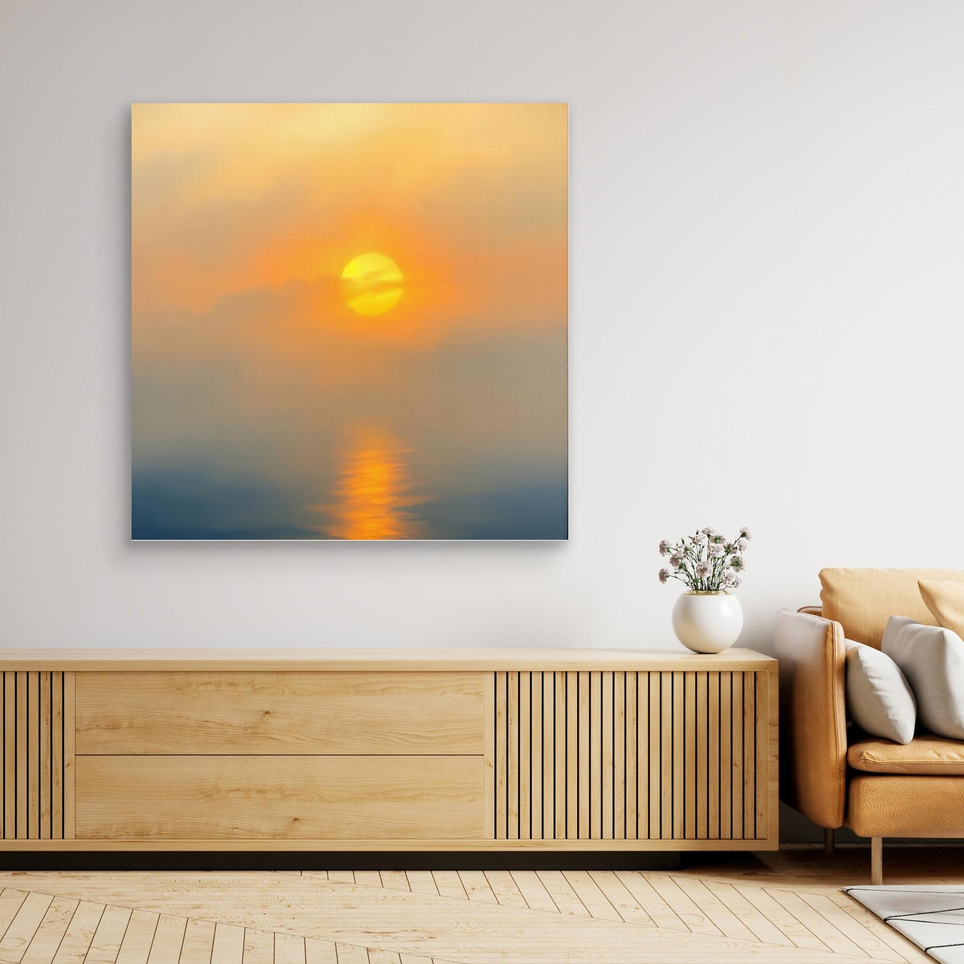 Hazy Sunset