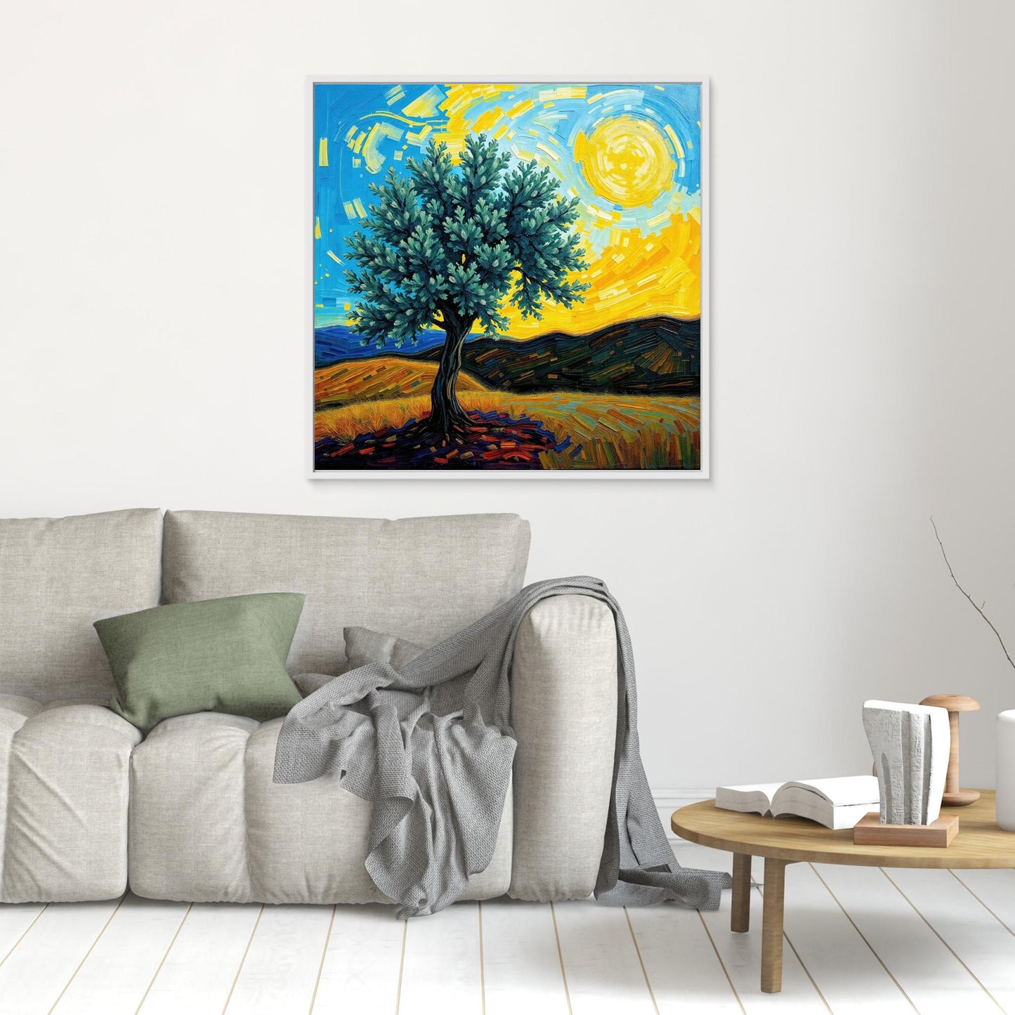 Sunny Olive Tree
