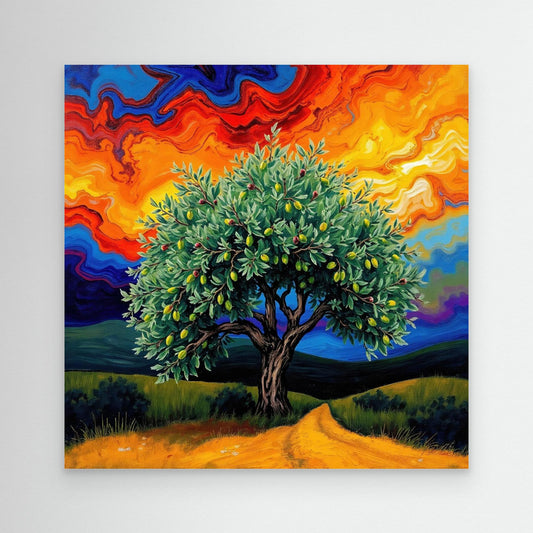 Majestic Olive Tree