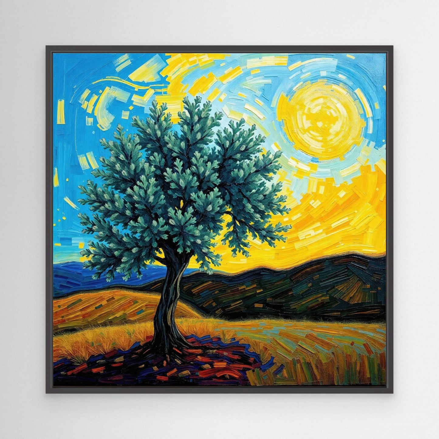Sunny Olive Tree