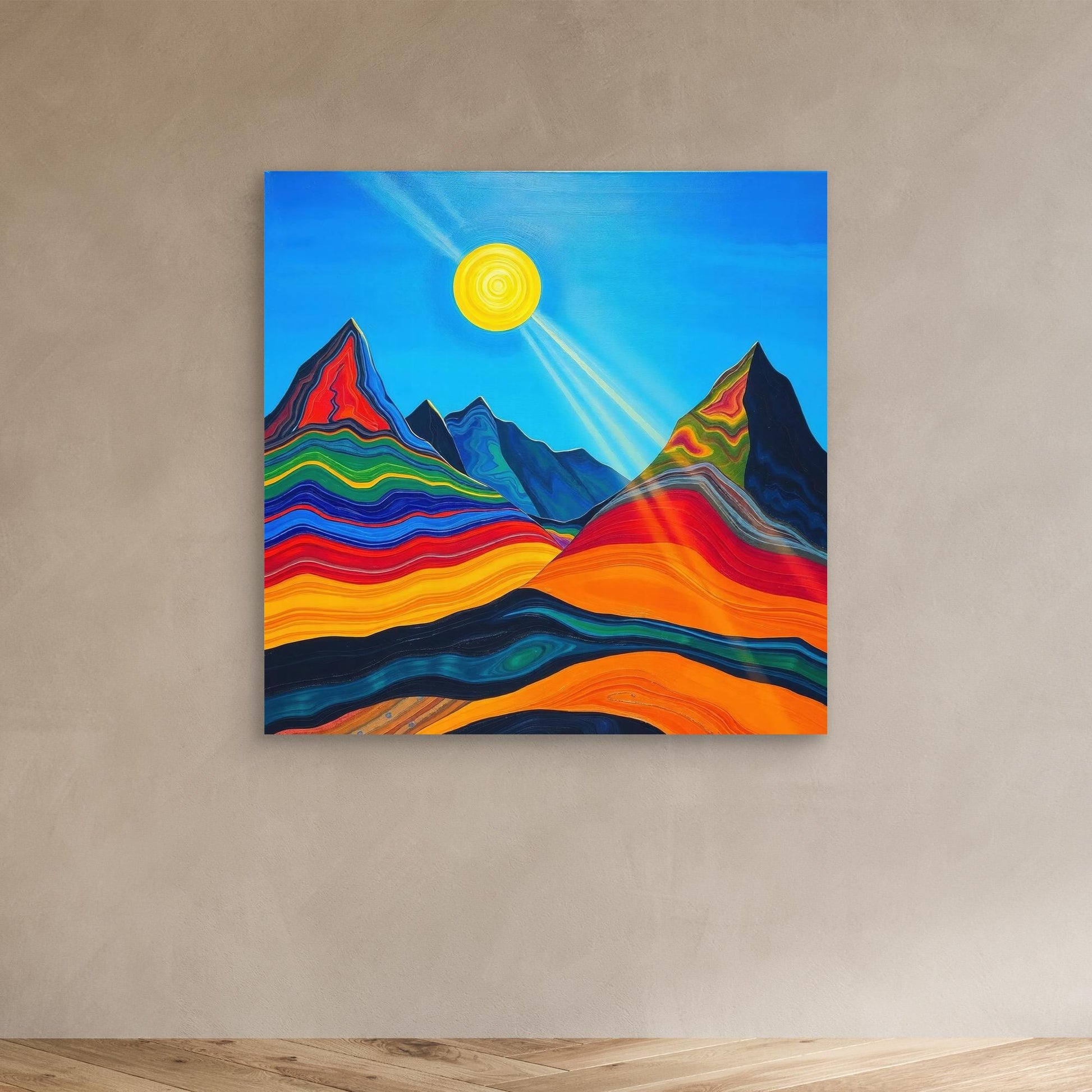 Rainbow Mountains