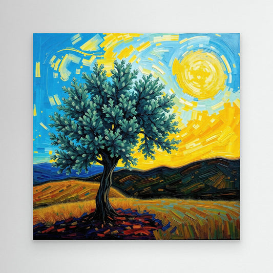 Sunny Olive Tree