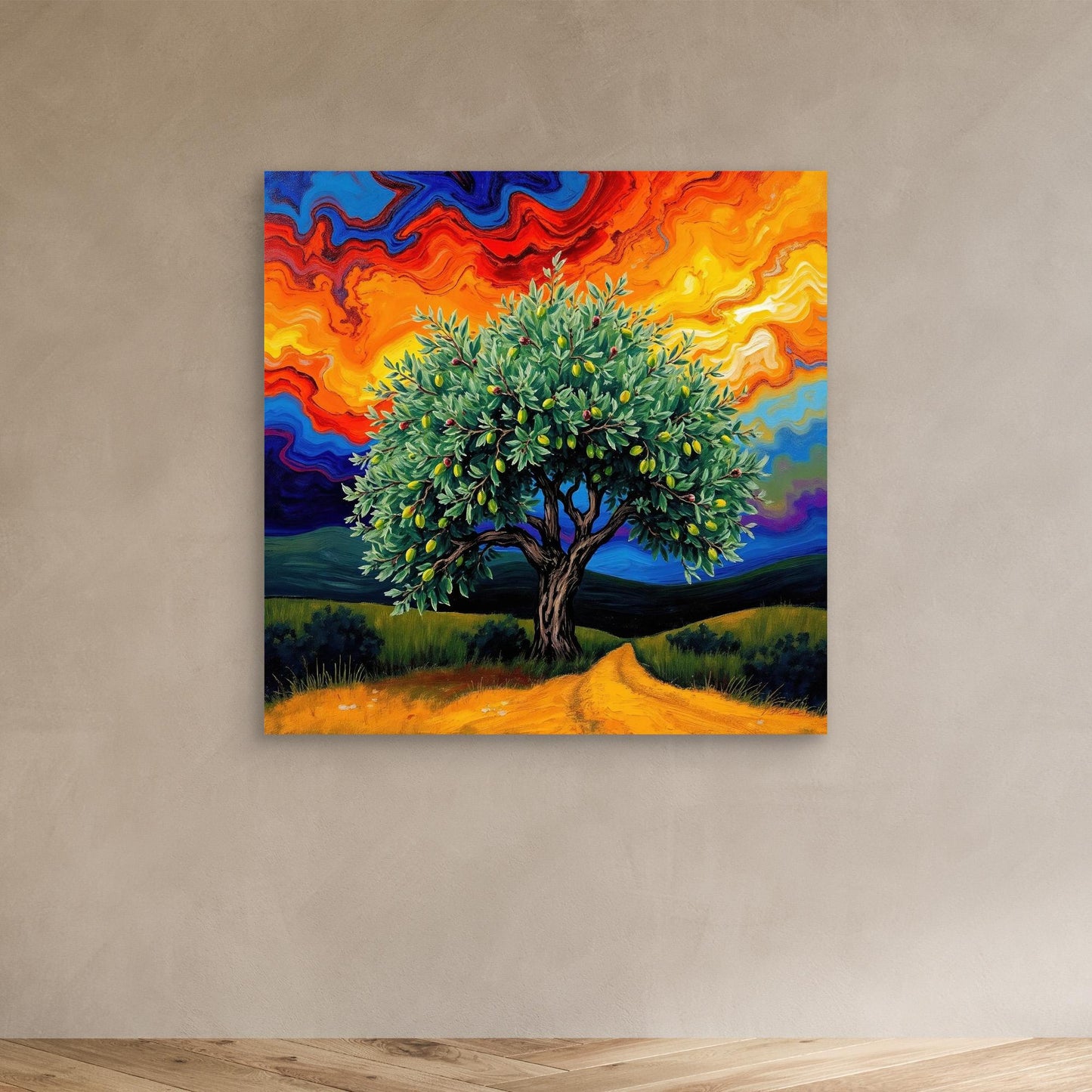 Majestic Olive Tree