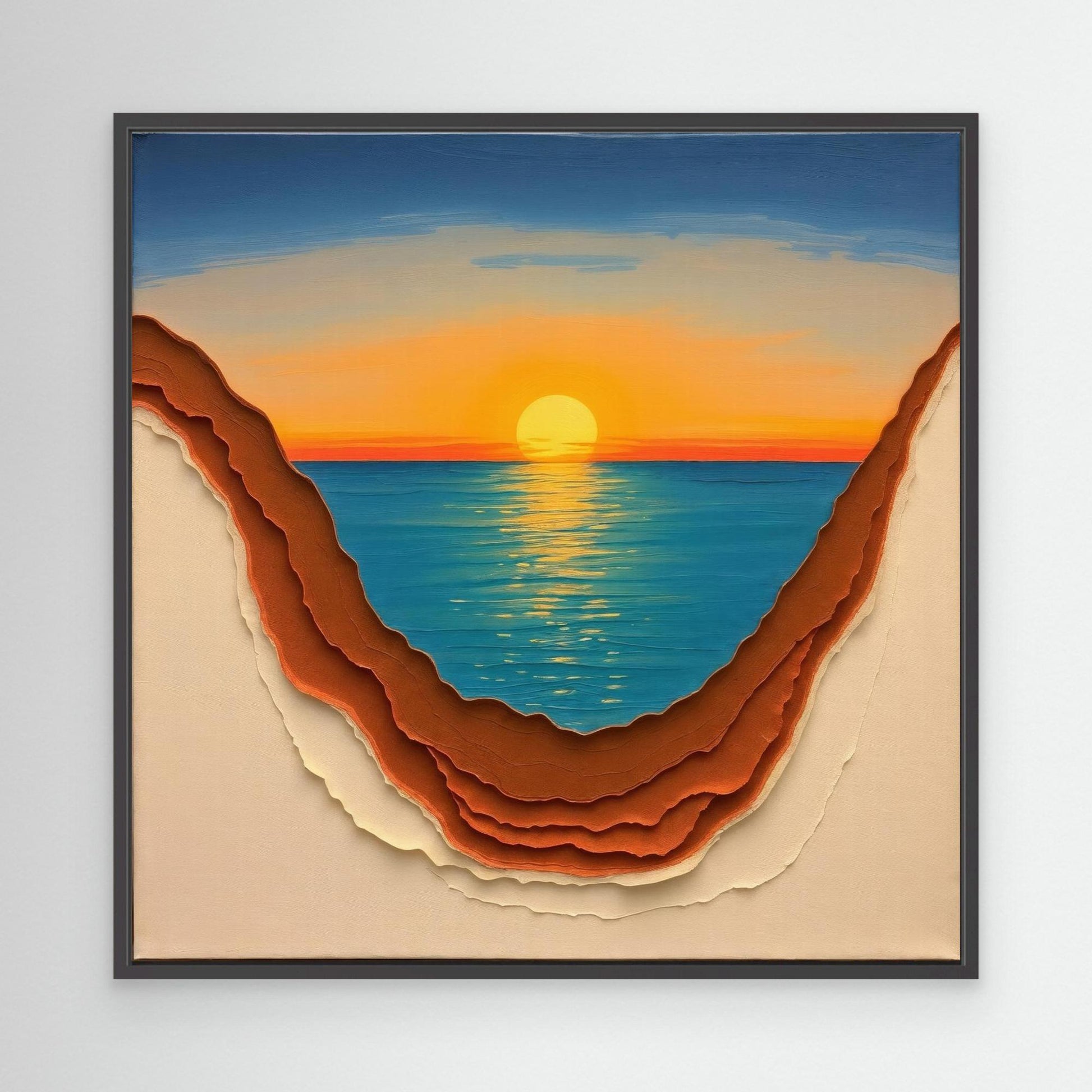 Peaking at the Sun