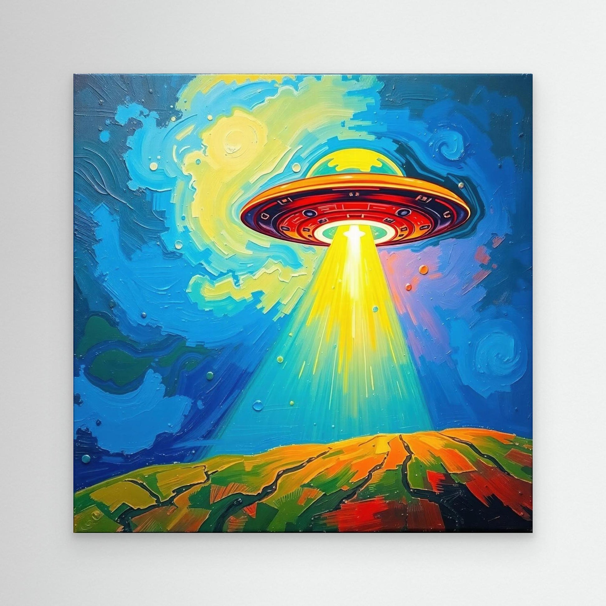 UFO Sending Love and Light