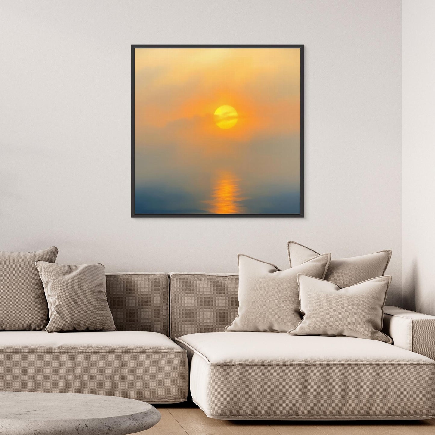 Hazy Sunset