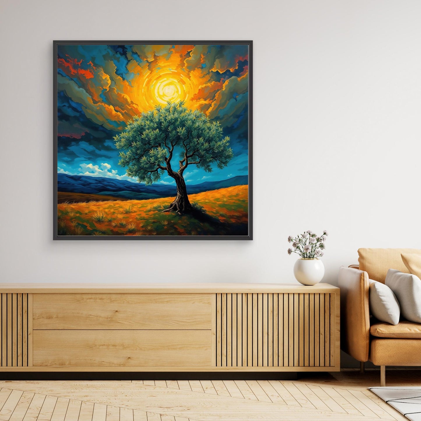 Stormy Olive Tree