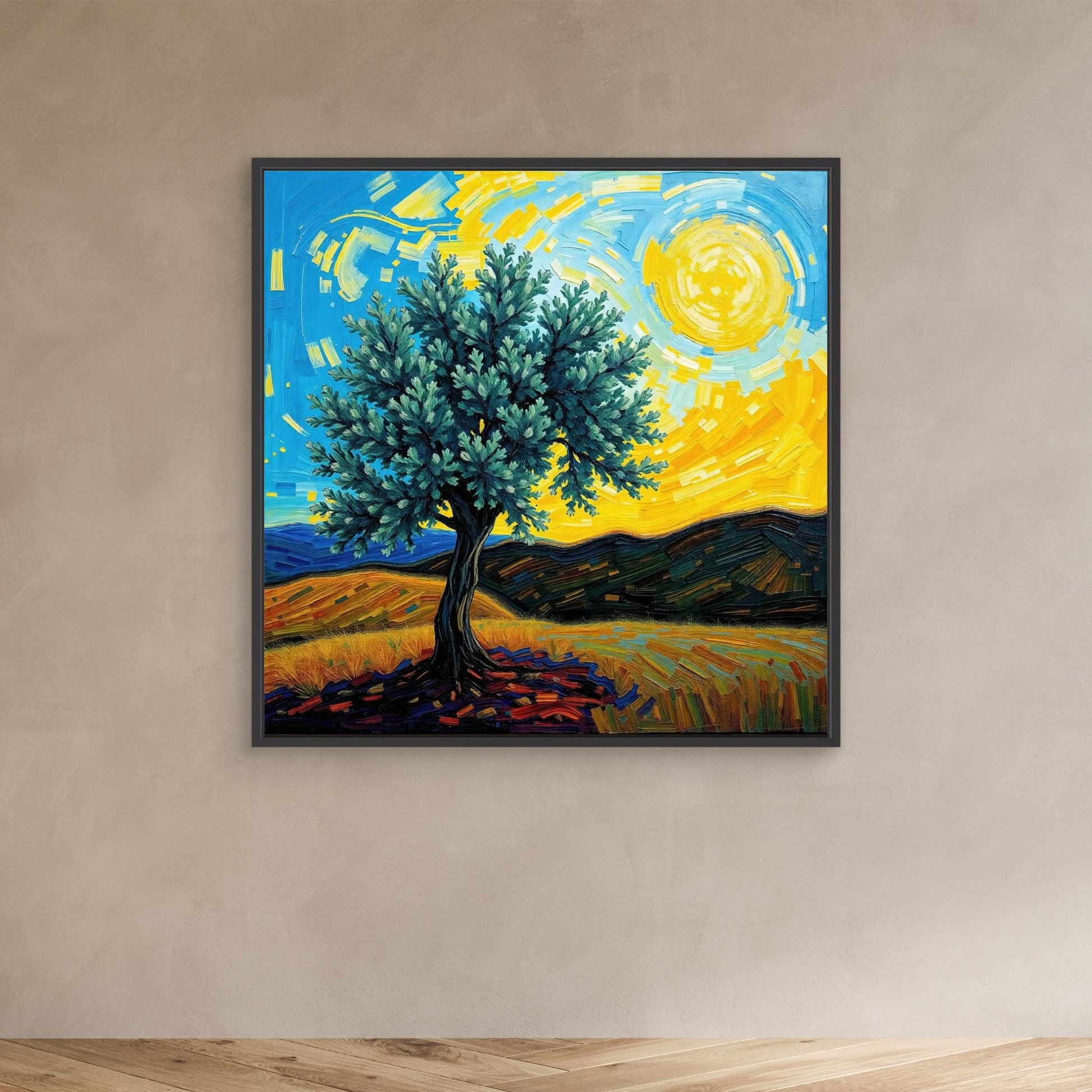 Sunny Olive Tree