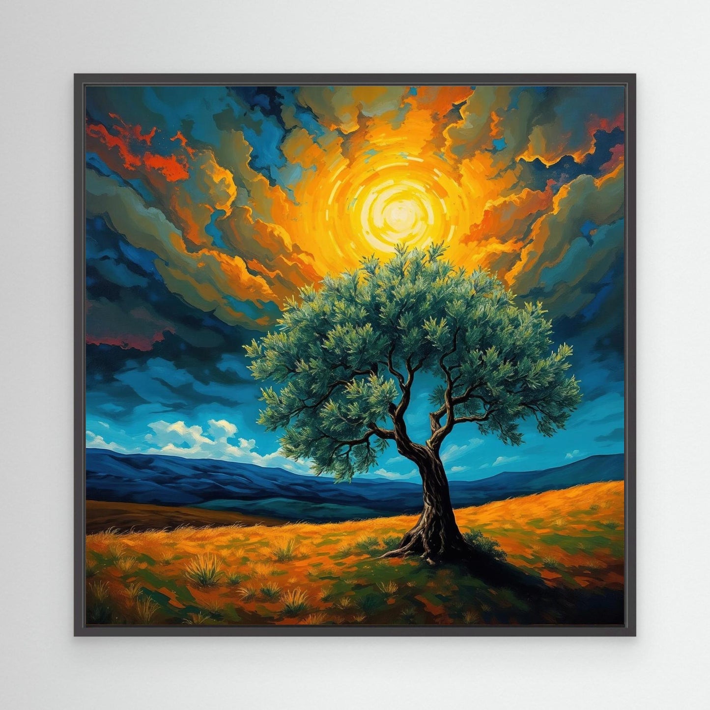 Stormy Olive Tree