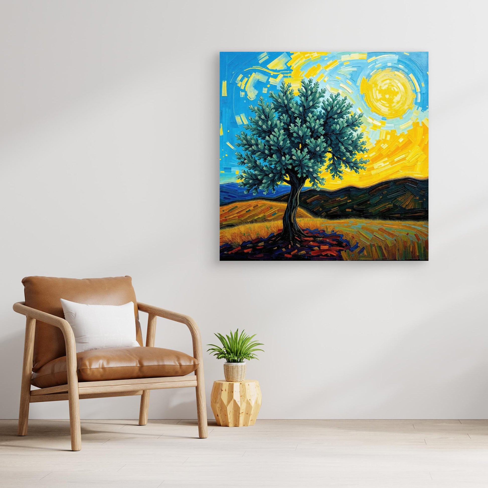 Sunny Olive Tree