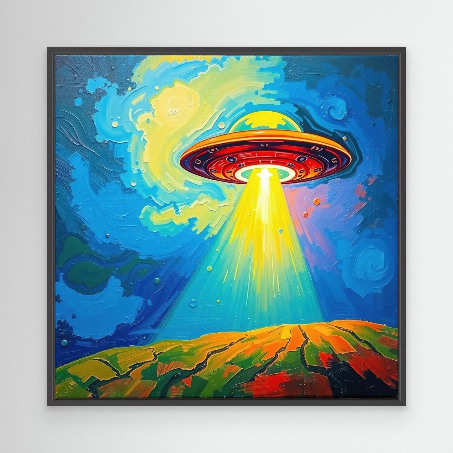 UFO Sending Love and Light