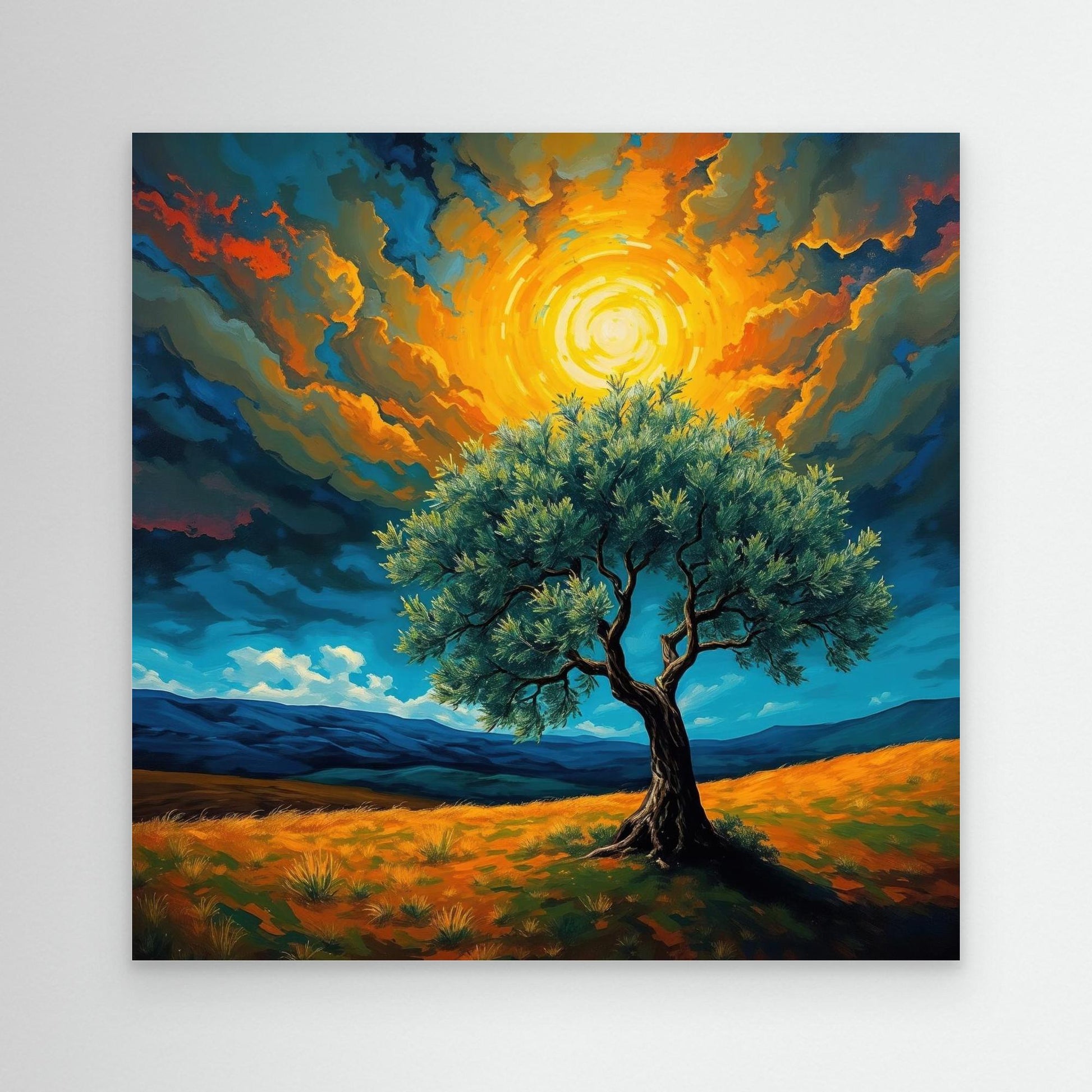 Stormy Olive Tree